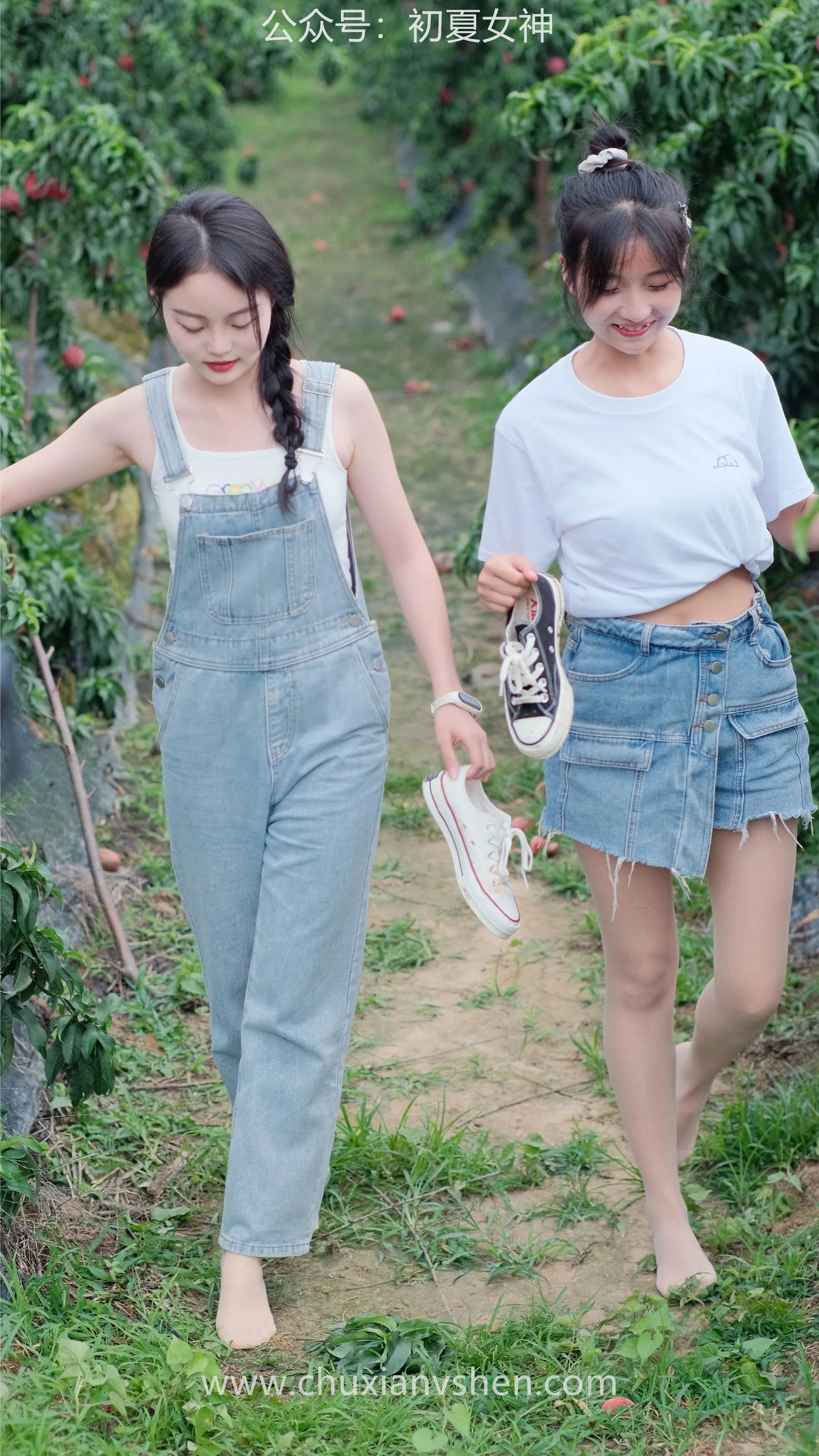 初夏女神 NO.055 双双点点 桃园姐妹 [172P]插图5